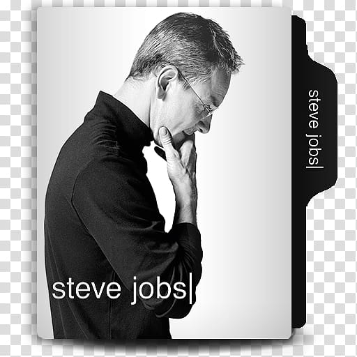 Steve Jobs transparent background PNG clipart