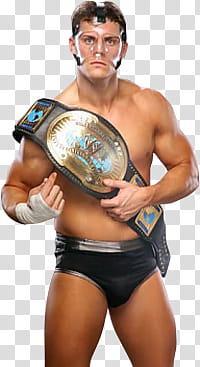 Cody Rhodes  Intercontinental Champion  transparent background PNG clipart