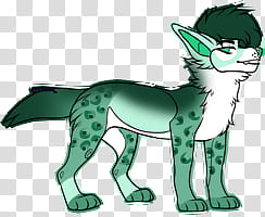 Minty Leopard Canine Adopt transparent background PNG clipart