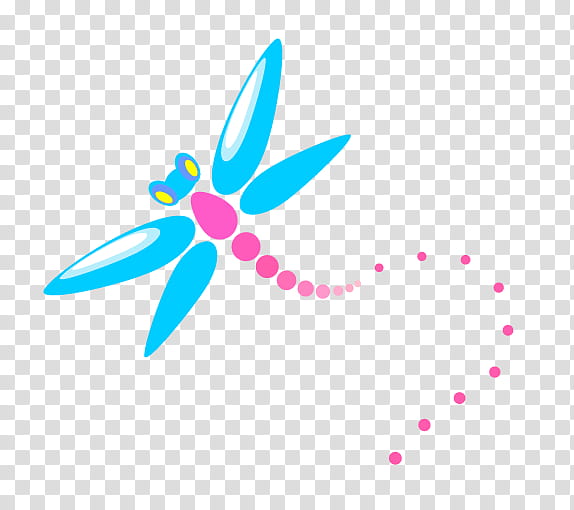 blue and pink dragonfly illustration transparent background PNG clipart