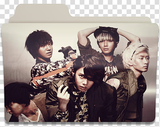 Mr Simple Folders, Super Junior transparent background PNG clipart