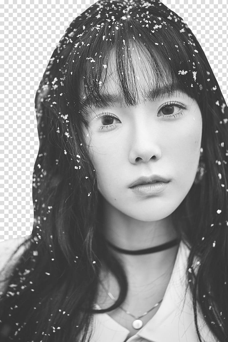 TAEYEON SNSD THIS IS CHRISTMAS, woman's face transparent background PNG clipart
