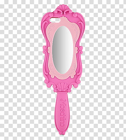 Vol , pink handled mirror transparent background PNG clipart