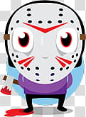 Skullington Facebook Sticker transparent background PNG clipart