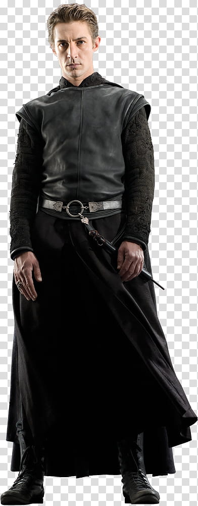Potter , man wearing black cape transparent background PNG clipart