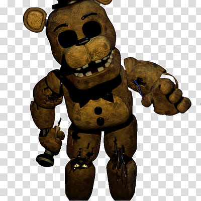 Golden Freddy Png - Fnaf 1 Golden Freddy Full Body, Transparent