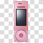 glamour ico and icons , , pink Samsung media player illustration transparent background PNG clipart