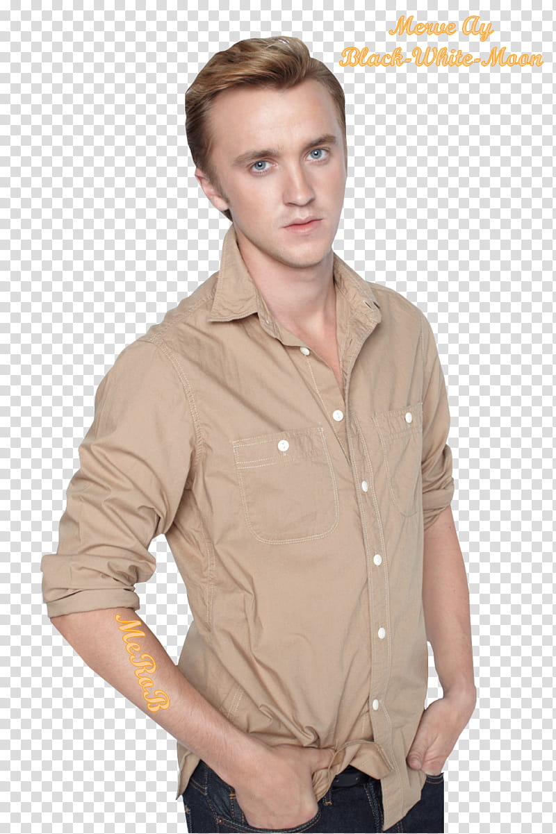 Tom felton Draco Malfoy  transparent background PNG clipart