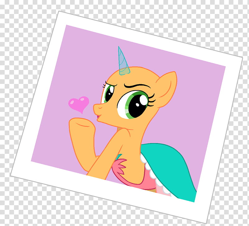 I m so fabulous Base, orange, teal, and pink My Little Pony character illustration transparent background PNG clipart