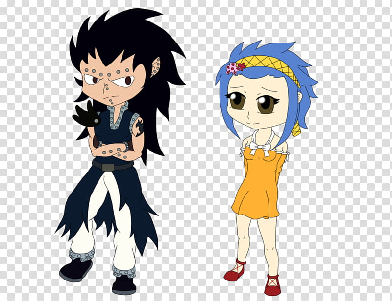 Gajeel And Levy transparent background PNG clipart