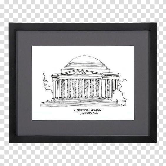 Thomas Jefferson, Thomas Jefferson Memorial, Drawing, Frames, Pen, Architecture, Text, Fountain Pen transparent background PNG clipart