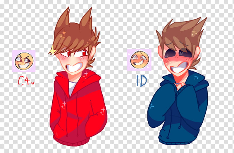 Edd, Tom, Matt And Tord From Eddsworld {PNG} by SpongeBobXD on