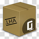 BOX Icons for Windows, LHA box transparent background PNG clipart