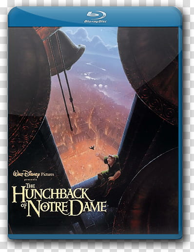 Disney Blu Ray Cover Icon , hunchback transparent background PNG clipart