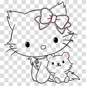 Cat Kitten Drawing Hello Kitty Kawaii, Cat transparent background