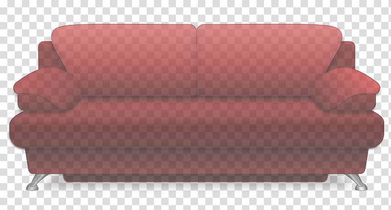 couch furniture sofa bed red futon, Outdoor Sofa, Loveseat, Studio Couch, Leather, Comfort transparent background PNG clipart
