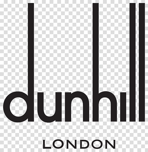 Logo Text, Alfred Dunhill, Perfume, Clothing, Sign, Richemont, Black And White
, Line transparent background PNG clipart