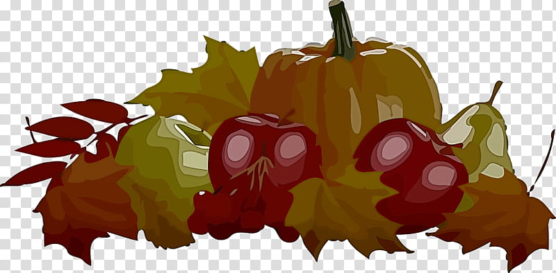 pumpkin thanksgiving autumn, Natural Foods, Leaf, Fruit, Plant, Vegetable, Bell Pepper, Still Life transparent background PNG clipart