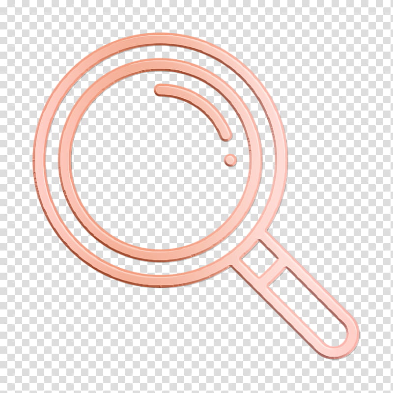 Graphic Design Icon, Search Icon, Loupe Icon, Body Jewellery, Line, Material, Meter, Pink transparent background PNG clipart