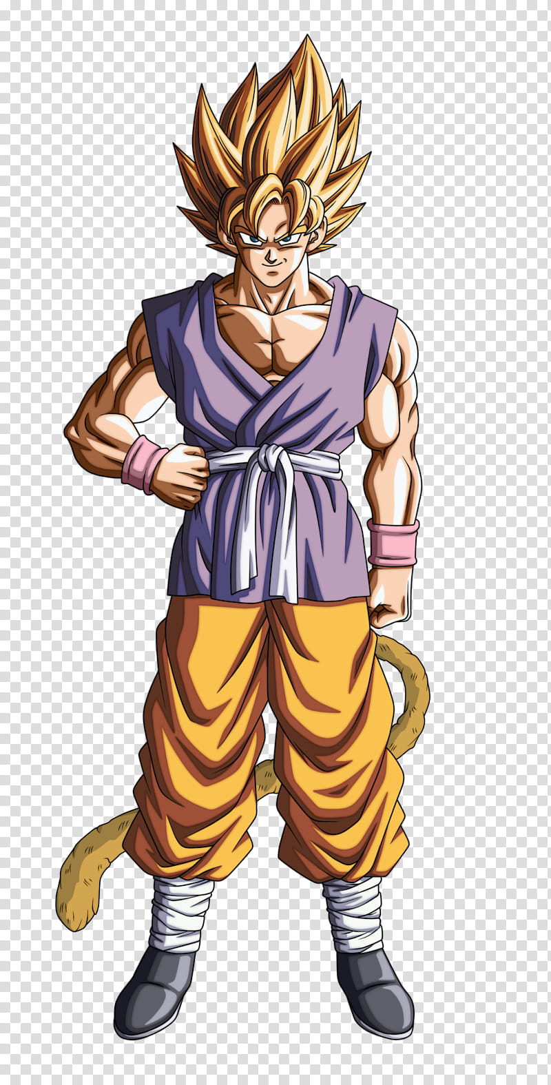 Ssj Kid Goku Update By Boscha196 - Dragon Ball Gt Goku Ssj1 - Free  Transparent PNG Clipart Images Download