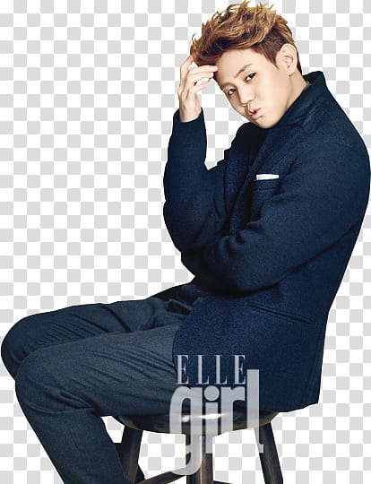 Yoseob Elle Girl, Yang Yoseob Elle girl transparent background PNG clipart