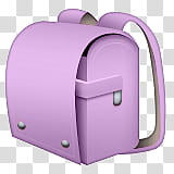 Emojis , pink bag transparent background PNG clipart
