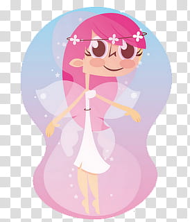 COSAS TIERNAS, white dressed fairy illustration transparent background PNG clipart