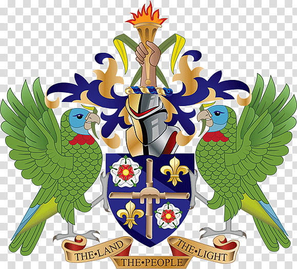 Bird, Geography Of Saint Lucia, Coat Of Arms Of Saint Lucia, National Symbols Of Saint Lucia, Saint Vincent And The Grenadines, Flag Of Saint Lucia, Elizabeth Ii, Monarchy Of Saint Lucia transparent background PNG clipart