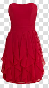 Dresses SET , women's red dress transparent background PNG clipart