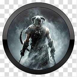 Skyrim Icon , Skyrim, Skyrim logo transparent background PNG clipart