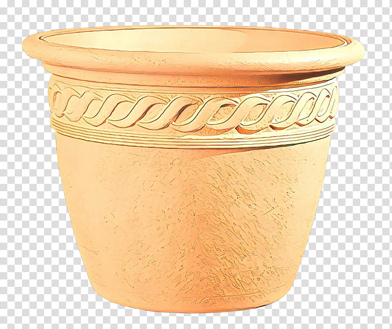 Cup Flowerpot, Beige, Peach, Ceramic, Plastic, Coffee Cup Sleeve transparent background PNG clipart