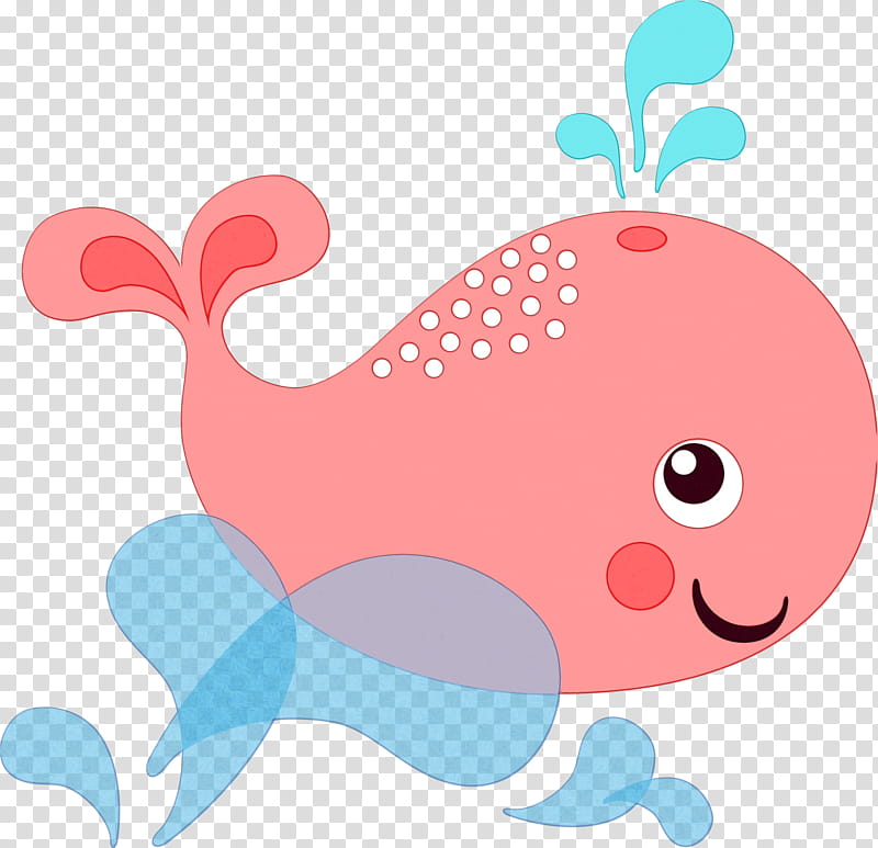 Cartoon Microphone, Learning, Child, Toddler, Language, Pink, Whale, Cetacea transparent background PNG clipart