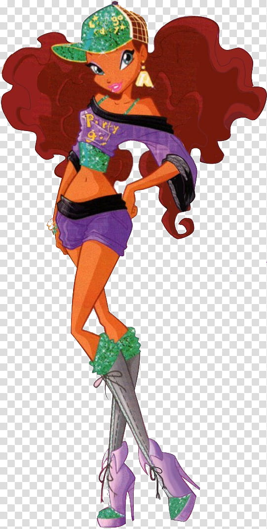 Winx Club  Aisha Layla Disco transparent background PNG clipart