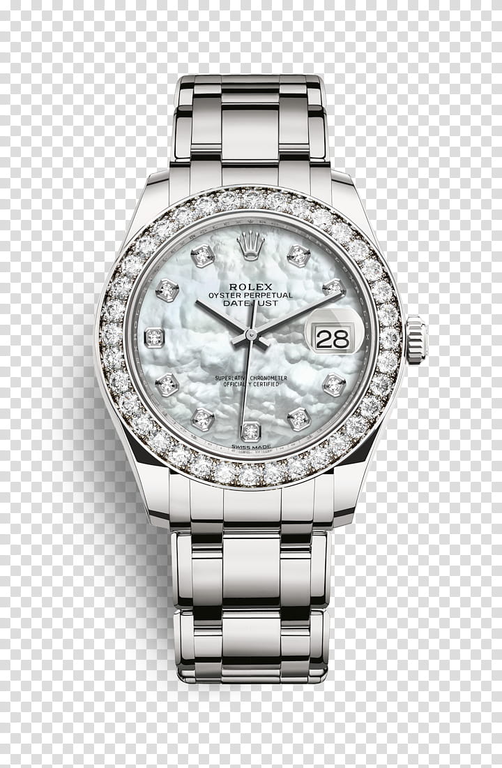 Clock, Rolex, Watch, Rolex Oyster Perpetual, Jewellery, Gemstone, Bezel, Rolex Oyster Perpetual Datejust transparent background PNG clipart