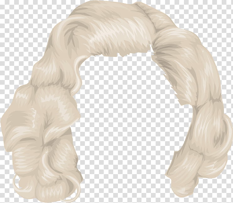 Hair , white wig transparent background PNG clipart