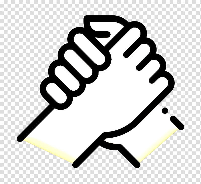 Friendship icon Support icon, Hand, Coloring Book, Finger, Thumb transparent background PNG clipart