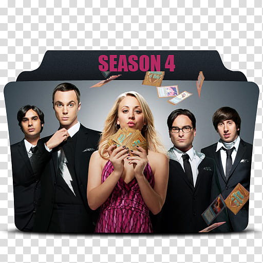 The Big Bang Theory, Season  folder illustration transparent background PNG clipart