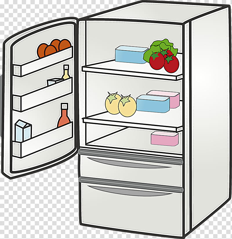 refrigerator drawer furniture major appliance kitchen appliance, Freezer, Shelf, Home Appliance, Rectangle, Shelving transparent background PNG clipart