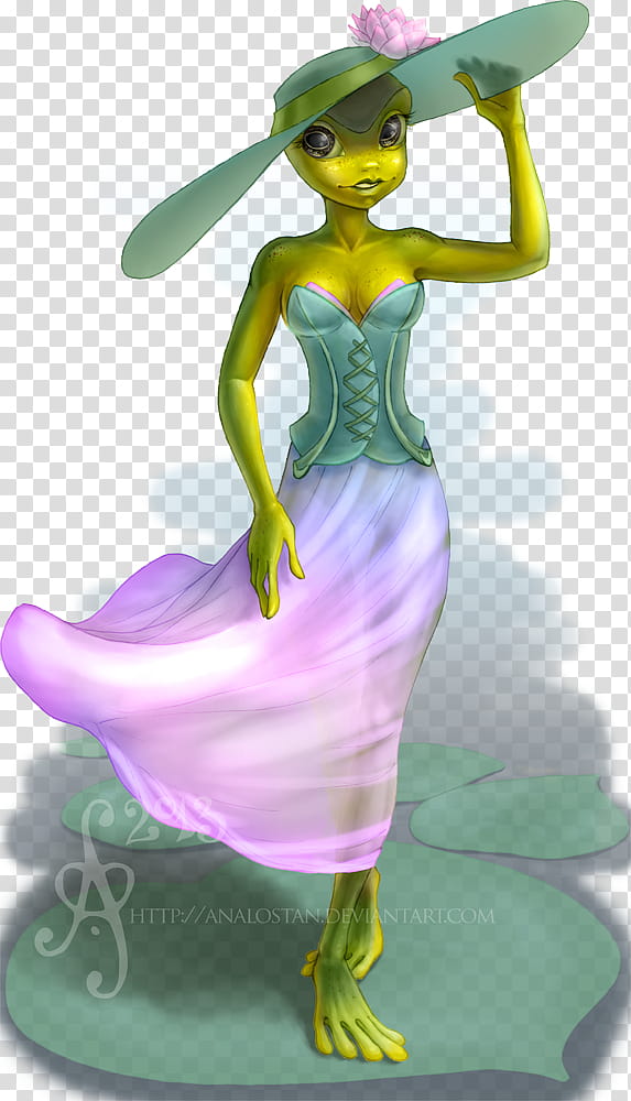 Lady Frosch transparent background PNG clipart