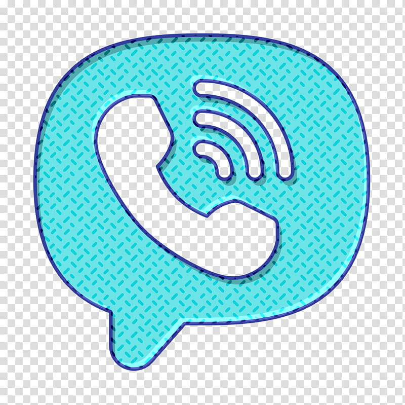 logo icon media icon social icon, Viber Icon, Aqua, Turquoise, Azure, Symbol transparent background PNG clipart