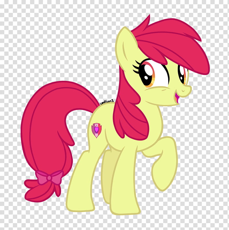 Grown up Apple Bloom transparent background PNG clipart