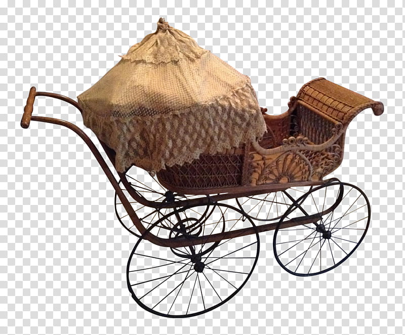 Baby, Baby Transport, Cart, Wagon, Victoria, Carriage, Wicker, Victorian Era transparent background PNG clipart