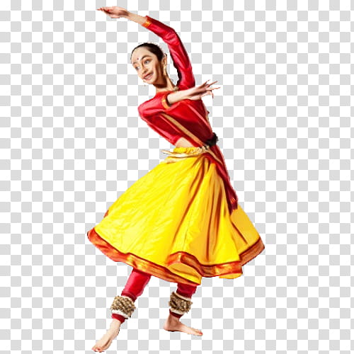 Dance Costume, Watercolor, Paint, Wet Ink, Dancer, Folk Dance, Yellow, Orange transparent background PNG clipart