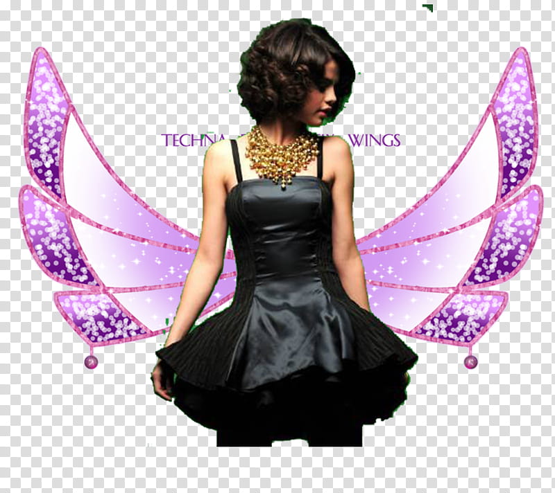 Selena Gomez in Tecna Enchanix transparent background PNG clipart