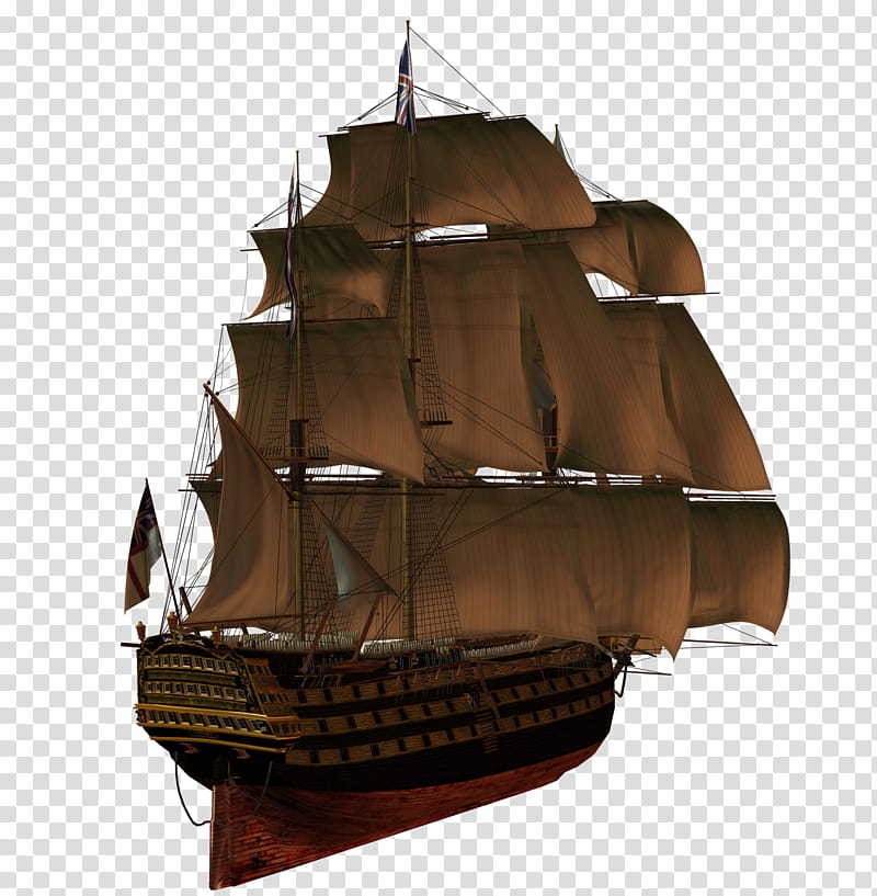 Pirate Ships Ahoy, brown galleon illustration transparent background PNG clipart