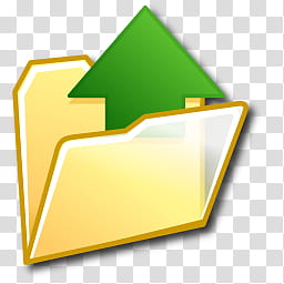 Windows XP Folders Pack , My Uploads icon transparent background PNG clipart