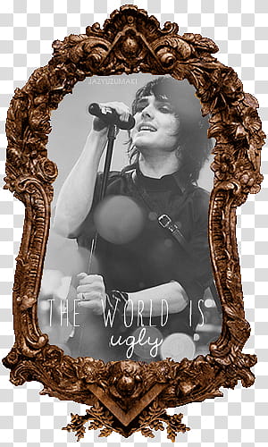 Gerard Way The world is ugly transparent background PNG clipart