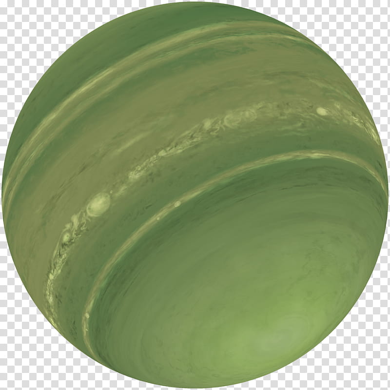 Gas Giant Resource , round green illustration transparent background PNG clipart