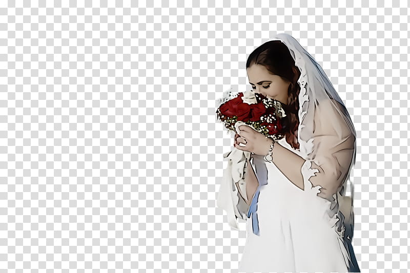 Wedding dress, Veil, Bride, Shoulder, Tradition, Outerwear, Gown, Formal Wear transparent background PNG clipart