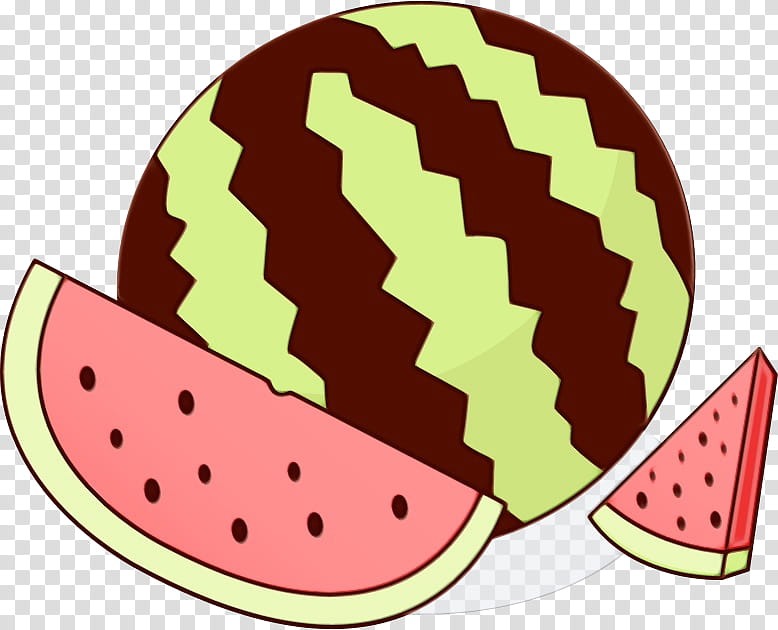 Watermelon, Fruit, Citrullus Lanatus, Cartoon, Food, Plant, Pitaya transparent background PNG clipart